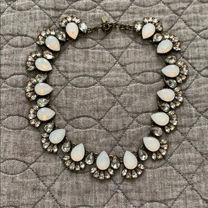 Baublebar statement necklace with fake opals